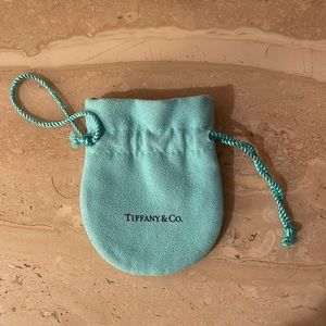 Tiffany & Co Suede Jewelry pouch